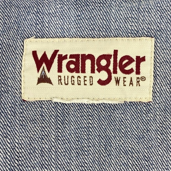 Wrangler Rugged Wear Trucker Denim Jean Jacket - Picture 9 of 9